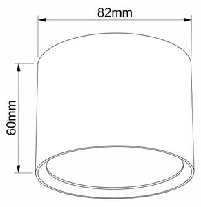 Brilagi - Faretto da bagno SMOOTH 1xGX53/15W/230V nero IP65