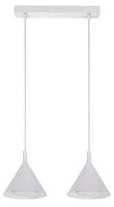 Brilagi - Lampada a sospensione con cavo CONE DOUBLE 2xGX53/15W/230V bianca