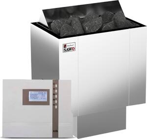 Set di stufe per sauna Sawo Nordex NRX 9 kW con EOS ECON D4