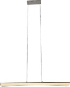 Lampada a sospensione a LED Bones 2 / cromo