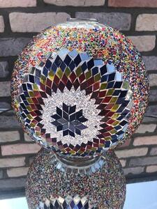 Lampada a sospensione Oosterse Mozaïek 25 cm con stella, lampada turca fatta a mano per un'illuminazione accogliente