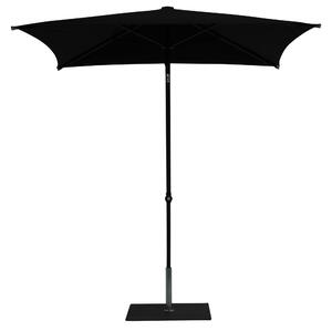 Ombrellone da Giardino 2x2 m Palo Ø38 mm in Alluminio Tessuto Olefin Trend Nero