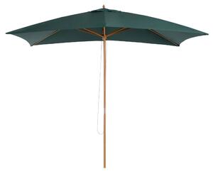 Ombrellone da Giardino 2x3 m Palo Ø38 mm in Legno Verde