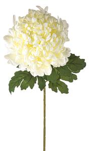 Set 4 Crisantemo Turner Artificiali Large Altezza 79 cm Bianco