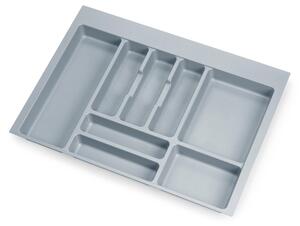 Portaposate per Cassetti 70 cm in Plastica Emuca Optima Grigio