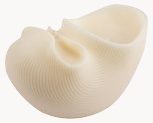 Portacandele fatto a mano Shell, alt. 16 cm