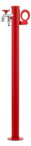 Fontana da Giardino con Doppio Rubinetto Belfer 42/SRR Rosso