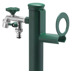 Portatubo per Fontane da Giardino in Acciaio Belfer 42/PGS Verde