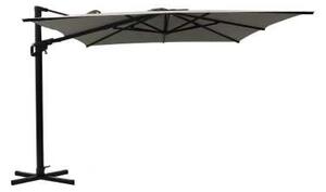Ombrellone da Giardino Decentrato 3x3 m in Alluminio Noah Grigio