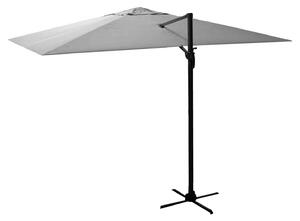 Ombrellone da Giardino Decentrato 3x4xh2,75 m in Alluminio New Michigan Grigio