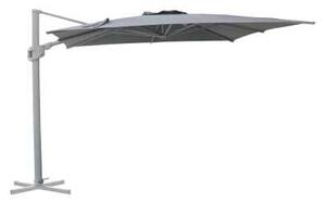 Ombrellone da Giardino Decentrato 3x3 m in Alluminio Noah Grigio