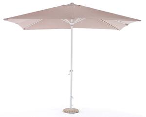 Ombrellone da Giardino 3x3 m Palo Ø48 mm in Alluminio e Poliestere Garden Grigio