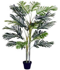 Pianta Artificiale Palma H150 con Vaso Verde