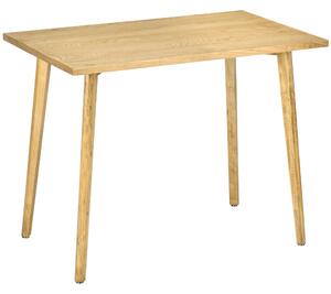 Tavolo da Pranzo 98x60x76,5 cm in MDF Effetto Legno di Pino Naturale