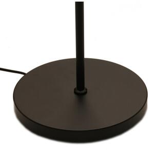 Lampada da terra LED dimmerabile NORA, 25W 230V (2200/3000/4000K) + LED 5W 3000K, nera, con telecomando