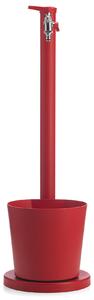 Fontana da Giardino con Rubinetto e Vaschetta Belfer 42/SRV Rosso