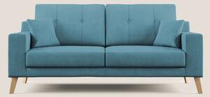 Danish divano moderno in tessuto morbido impermeabile T02 azzurro