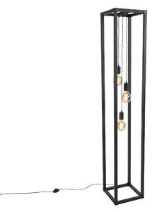 Lampada da terra intelligente nera 3 luci con Wi-Fi G95 - Big Cage