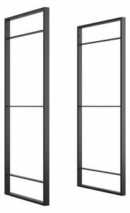 Struttura per Scaffale Lader H830 Verniciato Nero Acciaio Emuca