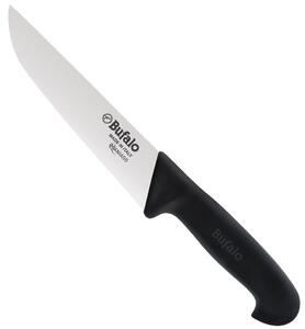 Coltello Francese Lama 18 cm Bufalo Macello S92/18 Manico Nero