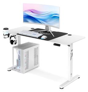 Scrivania Regolabile in Altezza Diablo X-Tensio 1400 Bianco