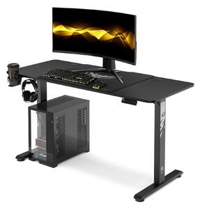 Scrivania Regolabile in Altezza Diablo X-Tensio 1400 Nero
