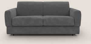 Happy Divano letto matrimoniale con materasso h18 cm in tessuto imperm