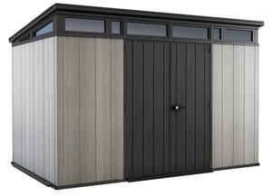 Casetta da Giardino Porta Attrezzi 342x218x226 cmin Duotech Keter Artisan 11x7 Grigia