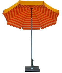 Ombrellone da Giardino Ø2 m Palo Ø33 mm in Acciaio Maffei Venezia Duplex Giallo/Bianco e Giallo