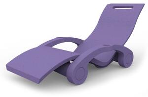 Lettino Chaise Longue Galleggiante da Esterno Giardino Arkema Serendipity Viola