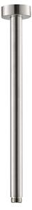 Braccio Soffione Doccia Tondo 35 cm in Acciaio Inox Satinato Nilo