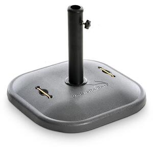 Base per Ombrellone Ø38 a Ø52 40x40x8 cm in Cemento 25 Kg Taddei