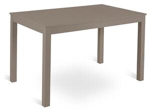 Tavolo Allungabile 130/210x80x76 cm in Legno Top in Melaminico Tortora