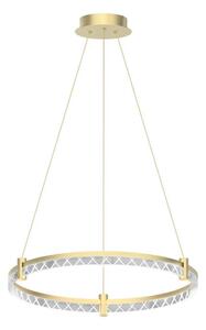 Lampadario LED a sospensione con filo ELEGANCE LED/36W/230V diametro 60 cm oro