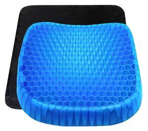 Cuscino Gel per Sedute Prolungate 37x30x4 cm Ergonomico