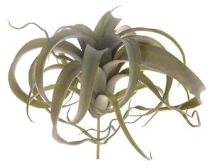 Set 2 Tillandsia Artificiale con 23 Foglie Altezza 25 cm Verde