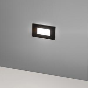 Gea Luce GES2041 segnapasso led incasso 503 IP66 nero