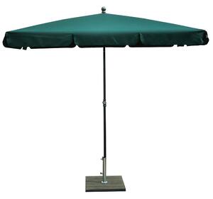 Ombrellone da Giardino 210x130 cm Palo Ø27 mm in Acciaio Maffei Novara Verde