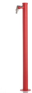 Fontana da Giardino con Rubinetto Belfer 42/SR Rosso