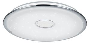 Plafoniera da Interno a LED in Plastica Cromo