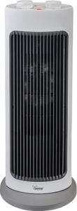 Bimar Termoventilatore a Colonna Stufa Elettrica da Pavimento Potenza 2000 Watt Volume riscaldabile 10 m3 colore Bianco e Grigio - HP128