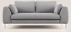 Plano divano moderno in microfibra tecnica smacchiabile T11 grigio
