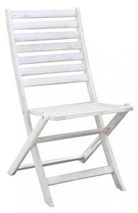 Sedia Serena 46x57x91 h cm in Legno Bianco
