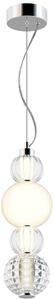 Lampada pendente Pendant in Metallo Collar Cromo