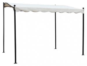 Gazebo Pergola 3x2,5 m in Acciaio Antracite