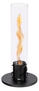 Lampada a Bioetanolo da Tavolo Ø9x40,5 cm in Acciaio Inossidabile Nero