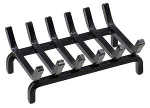 Brucialegna Braciere per Stufa 30x20x10 cm in Ferro Belfer 900/D Nero