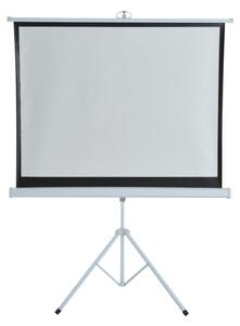 Schermo di Proiezione 100 Pollici con Treppiedi Formato 4:3