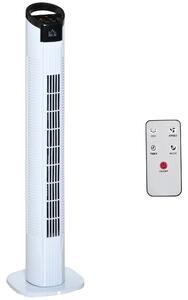 Ventilatore a Colonna Ø20x78,5 cm 3 Velocità Bianco