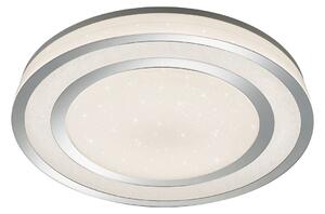 Plafoniera da Interno a LED in Plastica Cromo